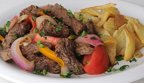 Receta de lomo saltado