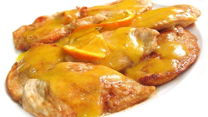 Receta de pechuga de pavo a la naranja