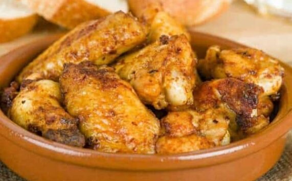 Receta de pollo al ajillo al horno