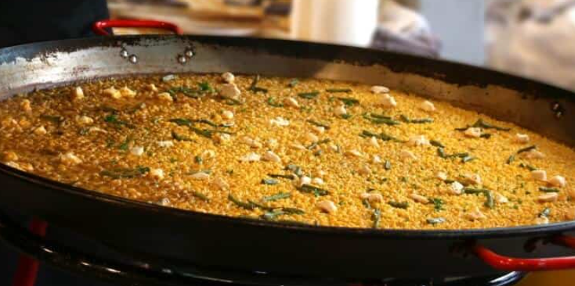 Receta de paella valenciana